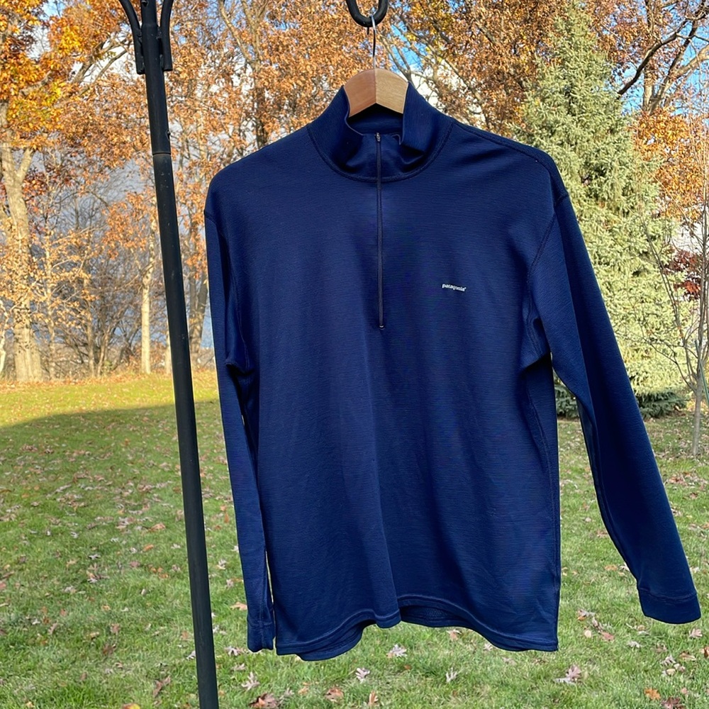 Patagonia 1/4 zip Capilene pullover